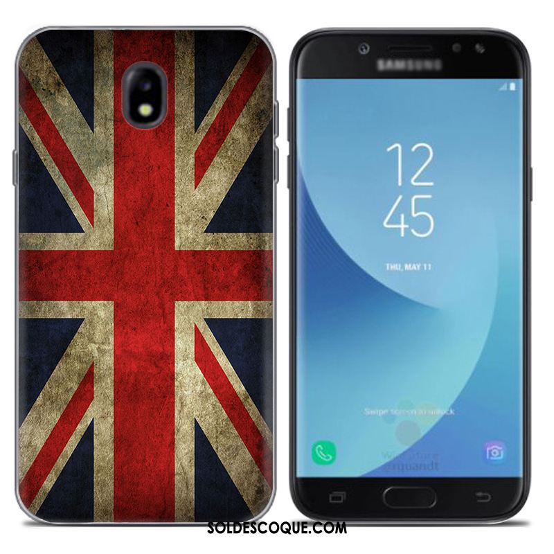 Coque Samsung Galaxy J5 2017 Europe Fluide Doux Nouveau Multicolore Étoile Housse Pas Cher