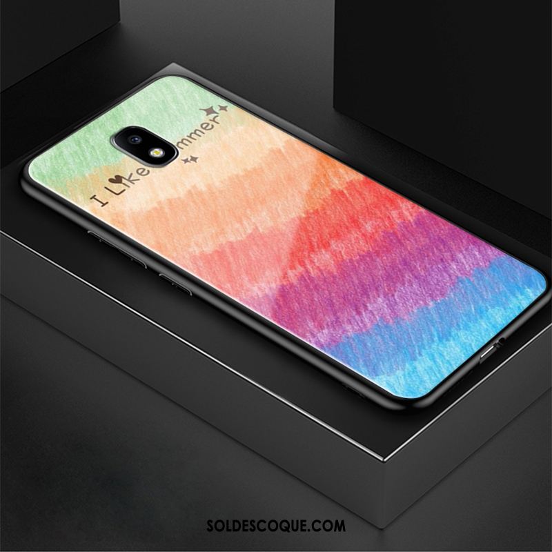 Coque Samsung Galaxy J5 2017 Multicolore Étui Étoile Incassable Verre Pas Cher