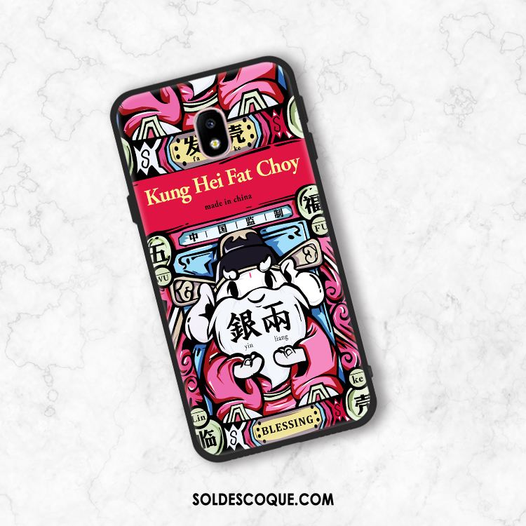 Coque Samsung Galaxy J5 2017 Noir Fluide Doux Téléphone Portable Étoile Style Chinois Soldes