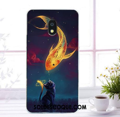 Coque Samsung Galaxy J5 2017 Peinture Noir Téléphone Portable Étoile Fluide Doux Pas Cher