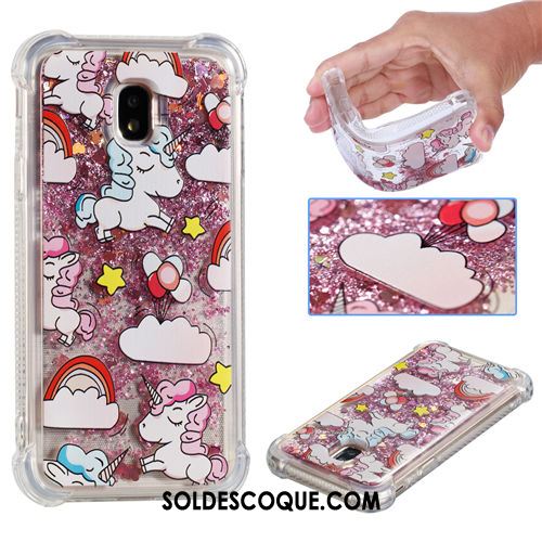 Coque Samsung Galaxy J5 2017 Étui Dessin Animé Amoureux Téléphone Portable Silicone France