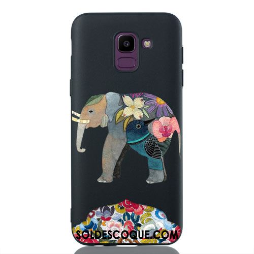 Coque Samsung Galaxy J6 Créatif Rouge Dessin Animé Fluide Doux Tout Compris France