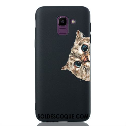 Coque Samsung Galaxy J6 Créatif Rouge Dessin Animé Fluide Doux Tout Compris France