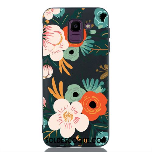 Coque Samsung Galaxy J6 Créatif Rouge Dessin Animé Fluide Doux Tout Compris France