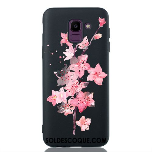 Coque Samsung Galaxy J6 Créatif Rouge Dessin Animé Fluide Doux Tout Compris France