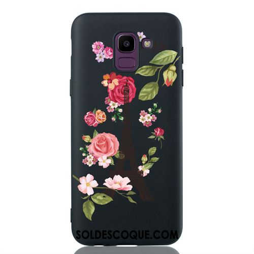 Coque Samsung Galaxy J6 Créatif Rouge Dessin Animé Fluide Doux Tout Compris France