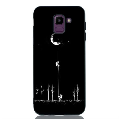 Coque Samsung Galaxy J6 Créatif Rouge Dessin Animé Fluide Doux Tout Compris France