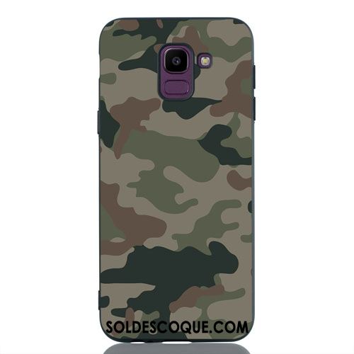 Coque Samsung Galaxy J6 Créatif Rouge Dessin Animé Fluide Doux Tout Compris France