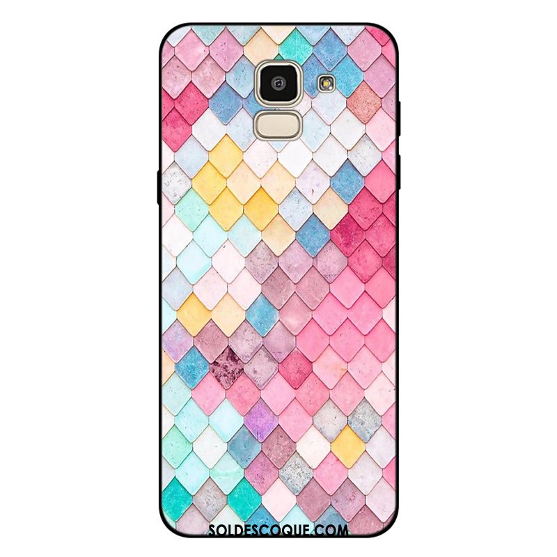 Coque Samsung Galaxy J6 Incassable Fluide Doux Personnalisé Tout Compris Téléphone Portable Pas Cher