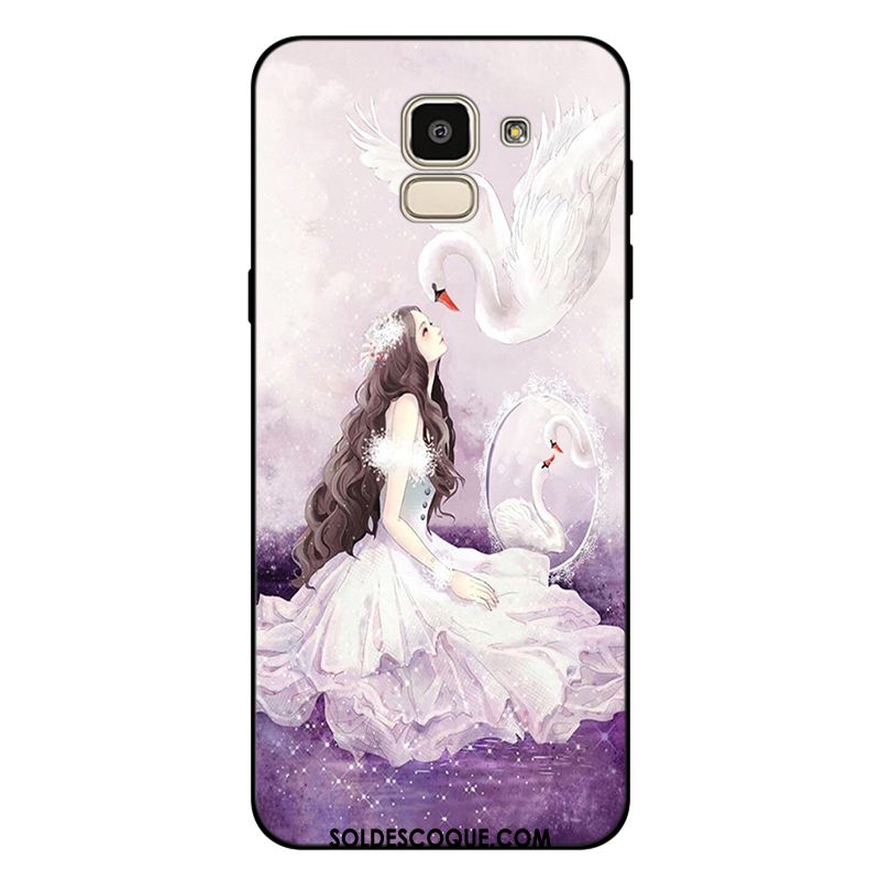 Coque Samsung Galaxy J6 Incassable Fluide Doux Personnalisé Tout Compris Téléphone Portable Pas Cher