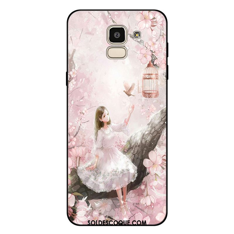 Coque Samsung Galaxy J6 Incassable Fluide Doux Personnalisé Tout Compris Téléphone Portable Pas Cher