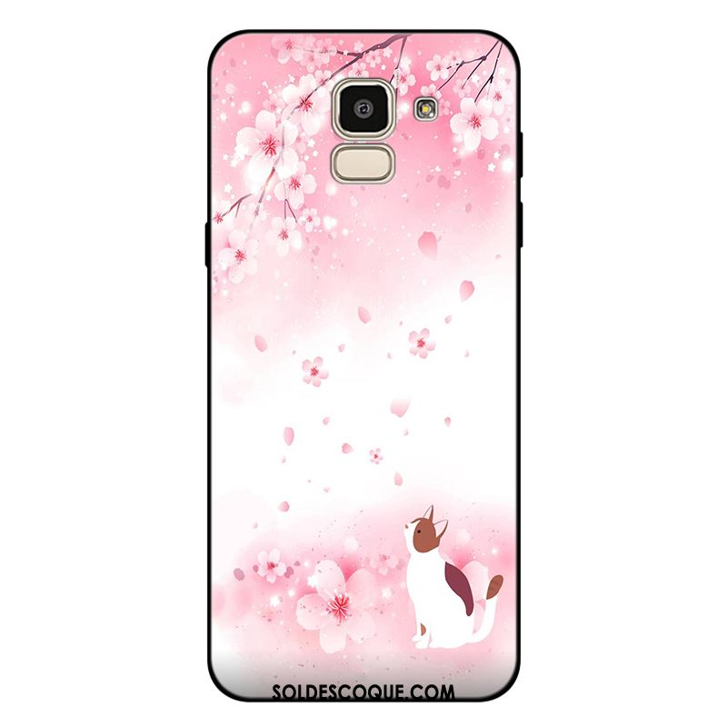 Coque Samsung Galaxy J6 Incassable Fluide Doux Personnalisé Tout Compris Téléphone Portable Pas Cher