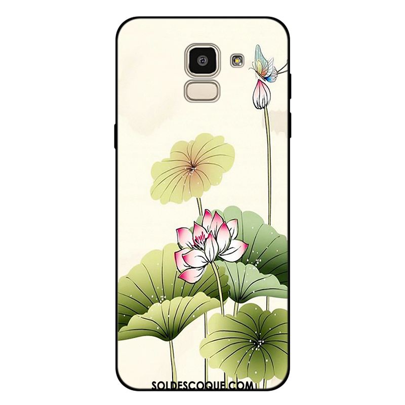 Coque Samsung Galaxy J6 Incassable Fluide Doux Personnalisé Tout Compris Téléphone Portable Pas Cher