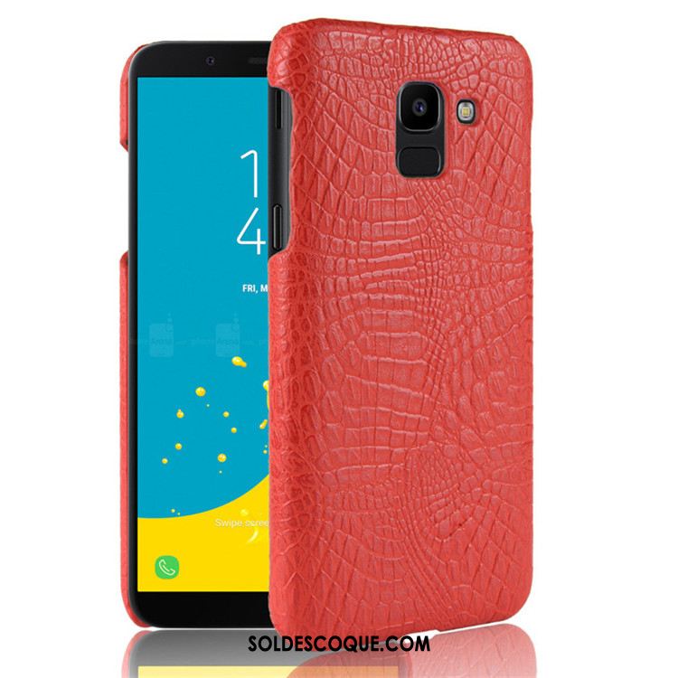 Coque Samsung Galaxy J6 Protection Téléphone Portable Étoile Délavé En Daim Étui En Ligne