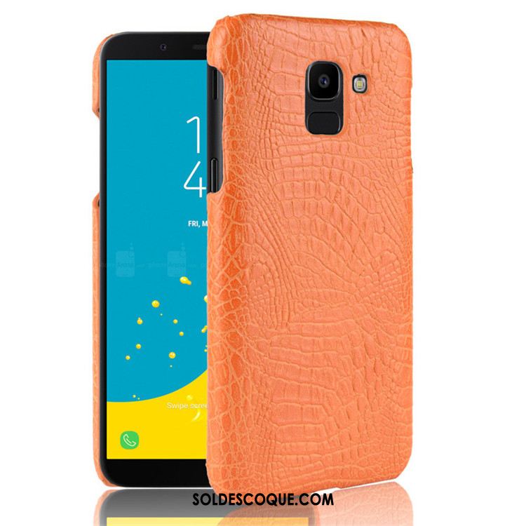 Coque Samsung Galaxy J6 Protection Téléphone Portable Étoile Délavé En Daim Étui En Ligne