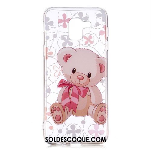 Coque Samsung Galaxy J6 Silicone Étoile Ornements Suspendus Dessin Animé Tout Compris Housse Pas Cher