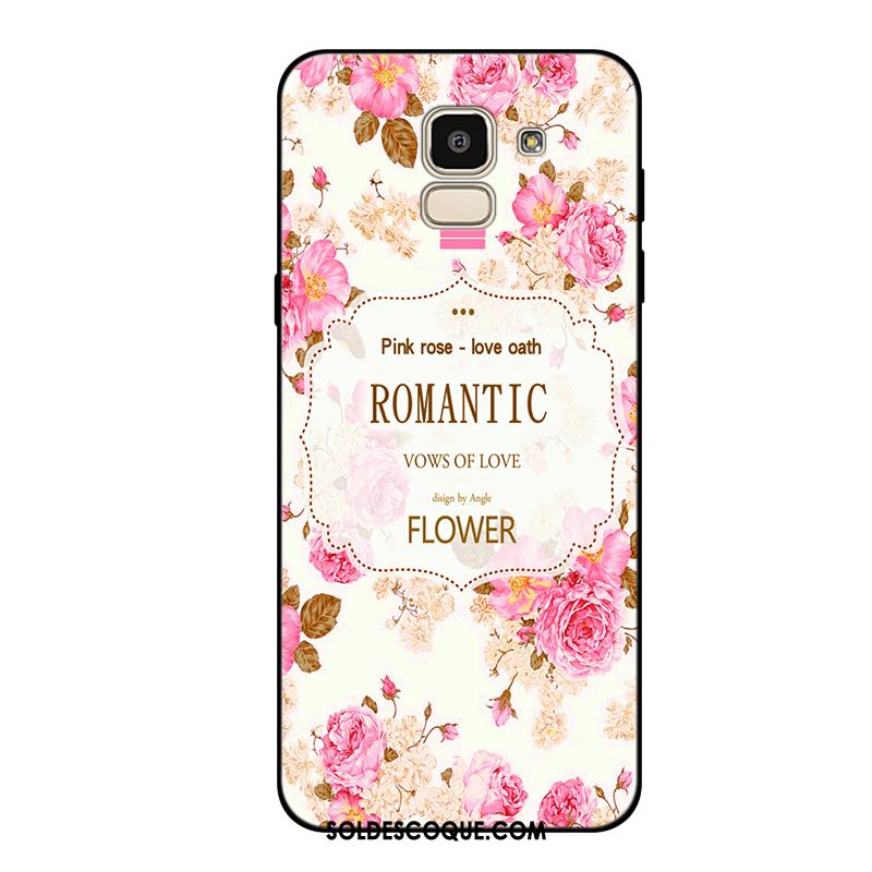 Coque Samsung Galaxy J6 Téléphone Portable Fluide Doux Rose Tout Compris Étui En Ligne