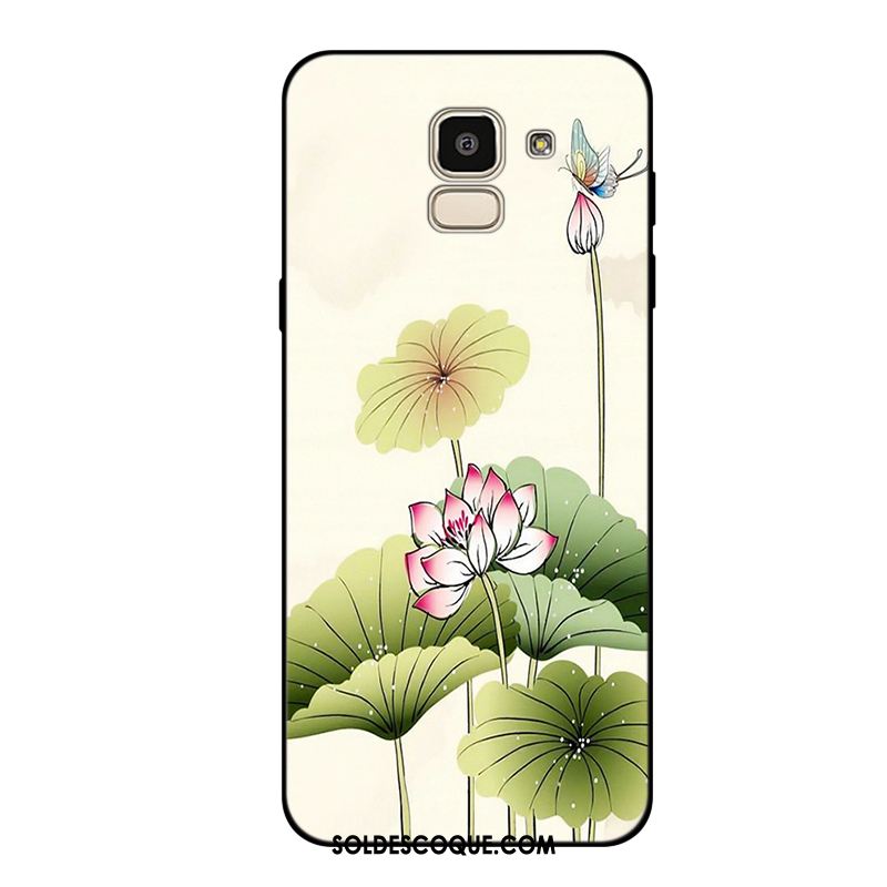 Coque Samsung Galaxy J6 Téléphone Portable Fluide Doux Rose Tout Compris Étui En Ligne