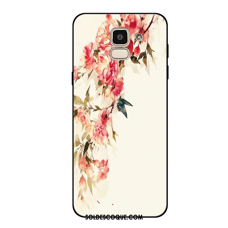 Coque Samsung Galaxy J6 Téléphone Portable Fluide Doux Rose Tout Compris Étui En Ligne