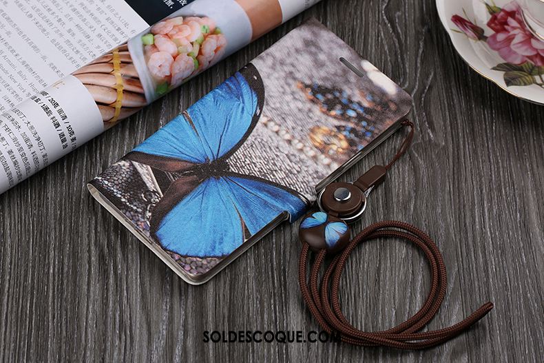 Coque Samsung Galaxy J6 Étui Marque De Tendance Étui En Cuir Ornements Suspendus Jaune En Vente