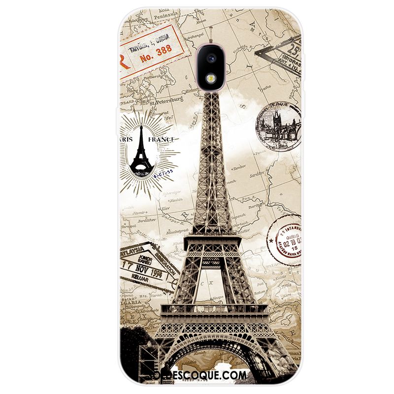 Coque Samsung Galaxy J7 2017 Dessin Animé Silicone Incassable Étoile Téléphone Portable Pas Cher