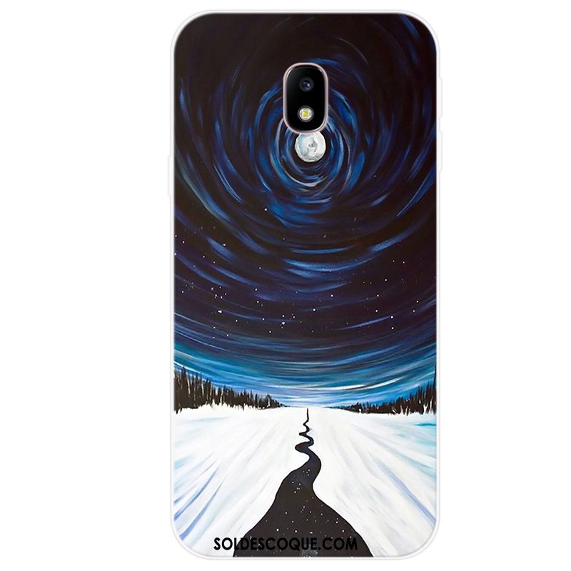 Coque Samsung Galaxy J7 2017 Dessin Animé Silicone Incassable Étoile Téléphone Portable Pas Cher