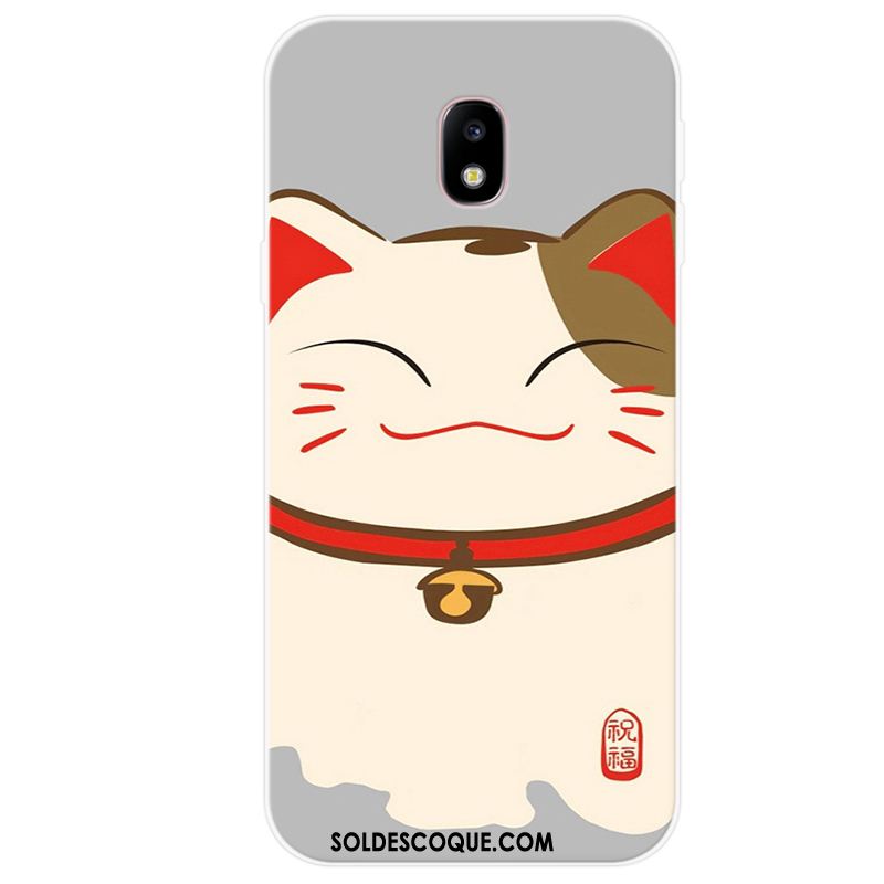 Coque Samsung Galaxy J7 2017 Dessin Animé Silicone Incassable Étoile Téléphone Portable Pas Cher