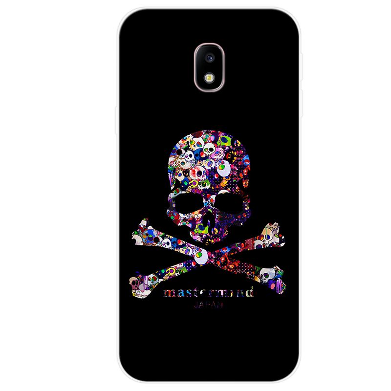 Coque Samsung Galaxy J7 2017 Dessin Animé Silicone Incassable Étoile Téléphone Portable Pas Cher