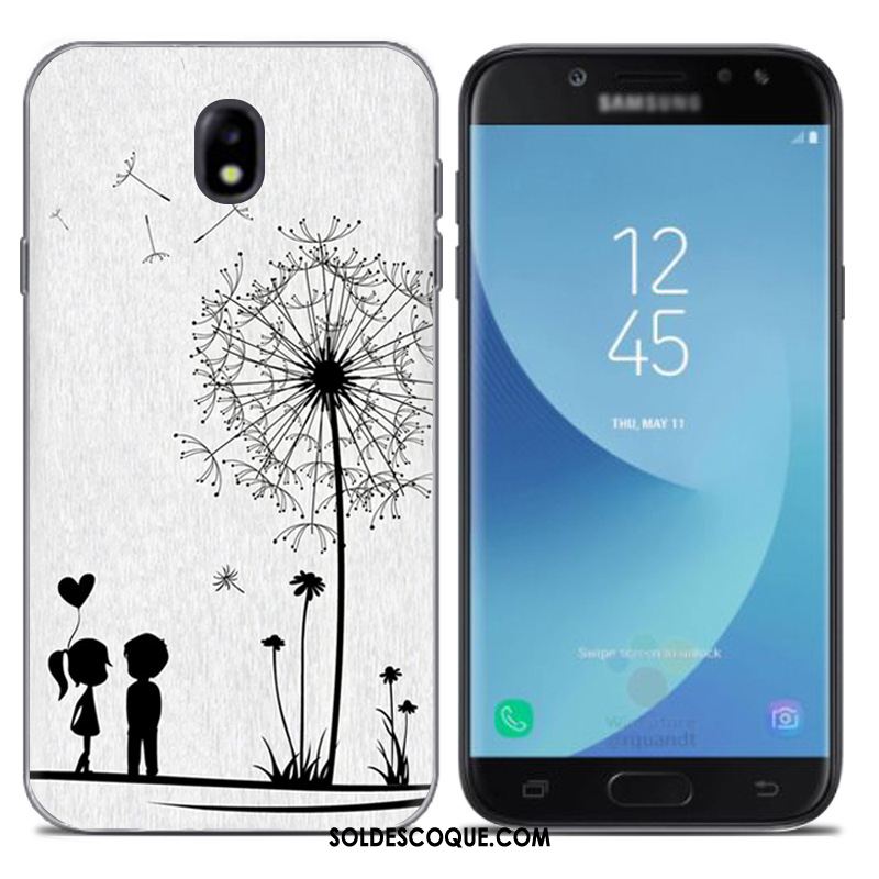 Coque Samsung Galaxy J7 2017 Fluide Doux Téléphone Portable Europe Bleu Étui Housse En Ligne