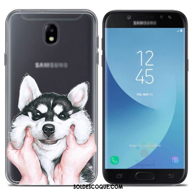 Coque Samsung Galaxy J7 2017 Fluide Doux Téléphone Portable Europe Bleu Étui Housse En Ligne