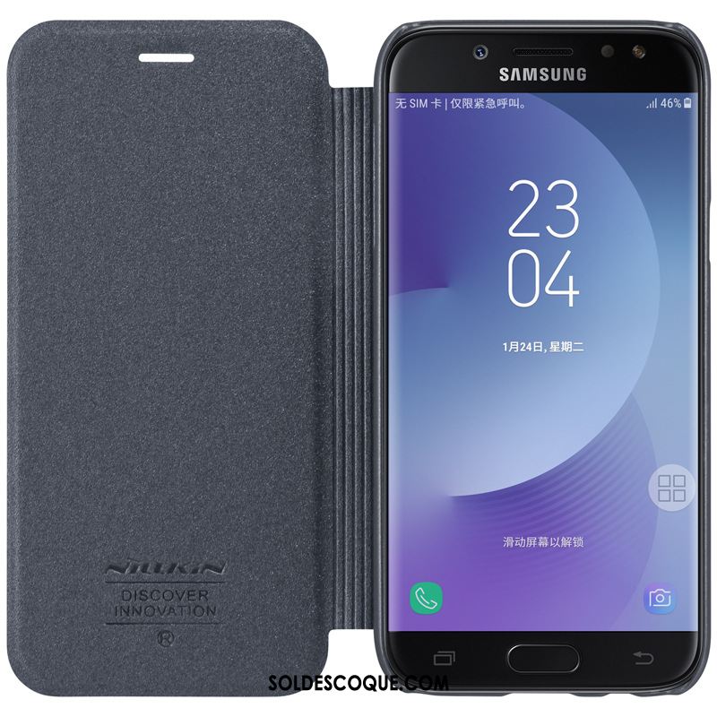 Coque Samsung Galaxy J7 2017 Nouveau Protection Cuir Étui Téléphone Portable En Vente