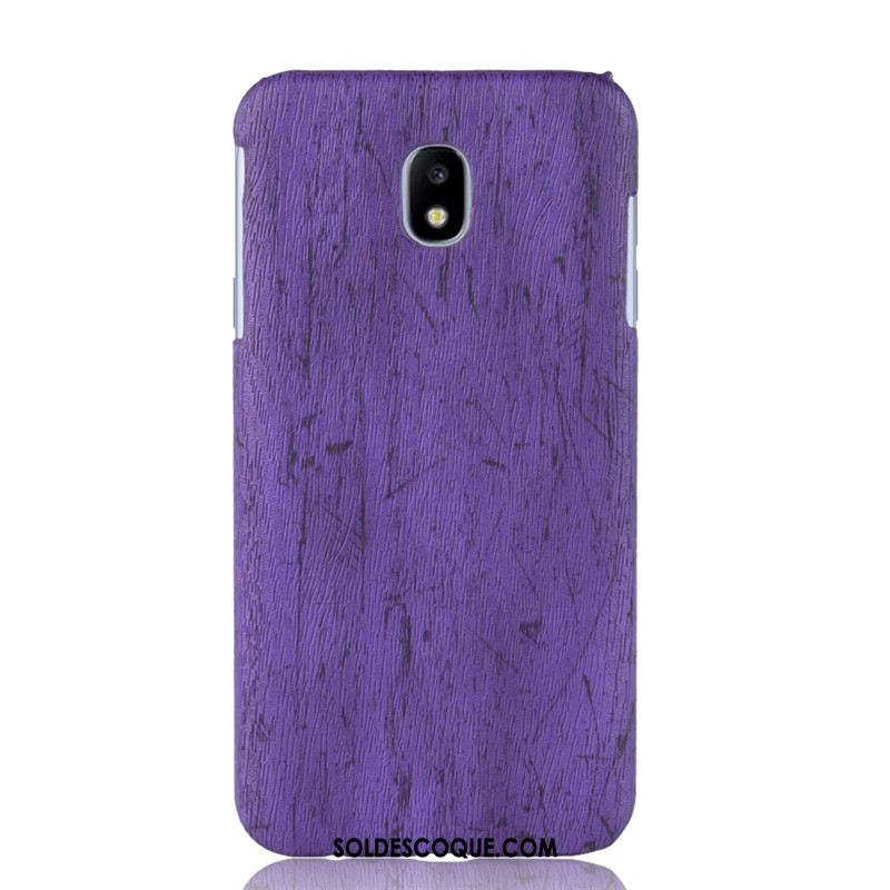 Coque Samsung Galaxy J7 2017 Protection Rouge Grain De Bois Difficile Créatif France