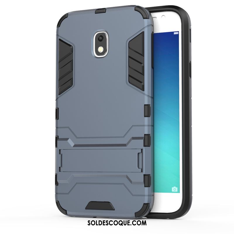 Coque Samsung Galaxy J7 2017 Silicone Étui Incassable Bleu Difficile France