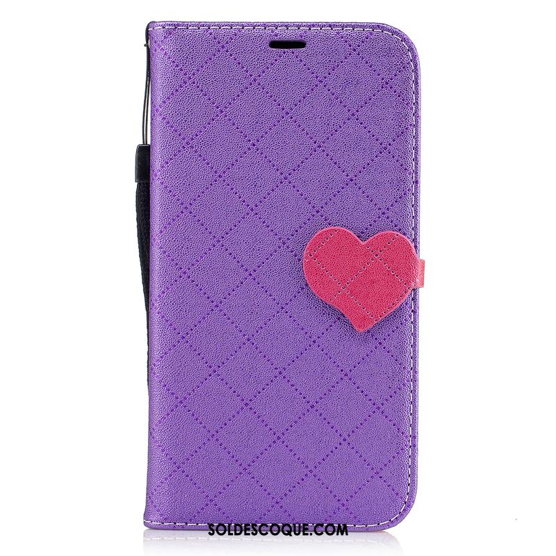 Coque Samsung Galaxy J7 2017 Téléphone Portable Peinture Étui En Cuir Protection Amour Pas Cher