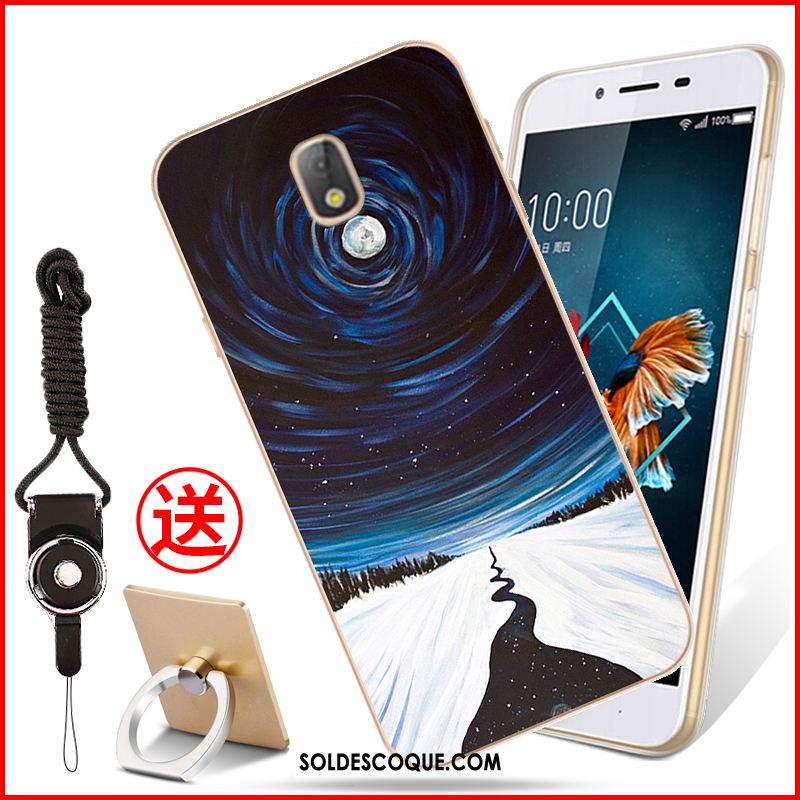 Coque Samsung Galaxy J7 2017 Étoile Étui Fluide Doux Incassable Bordure Pas Cher