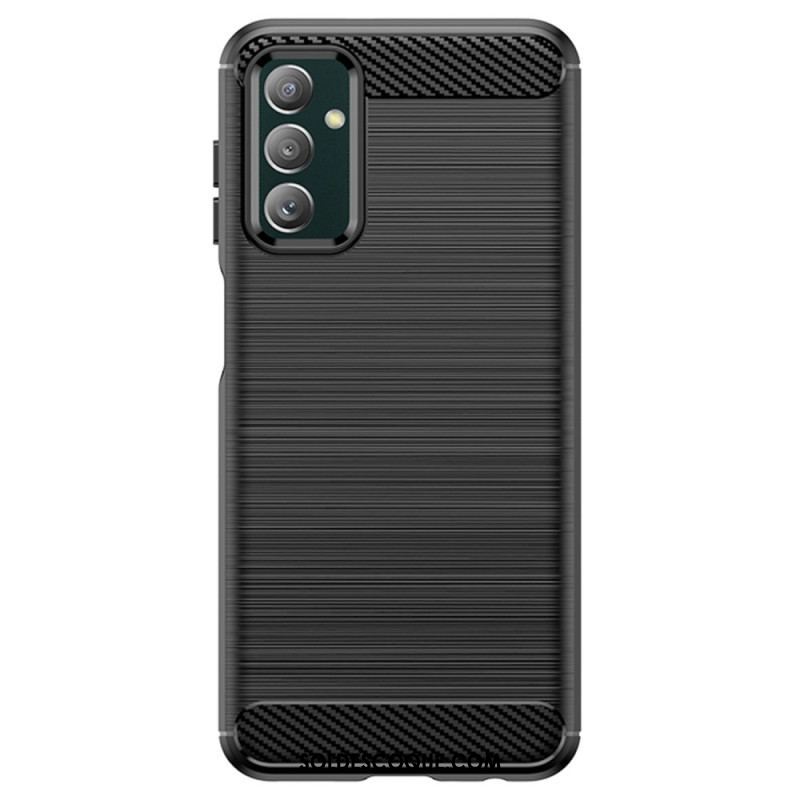 Coque Samsung Galaxy M13 Fibre Carbone Brossée