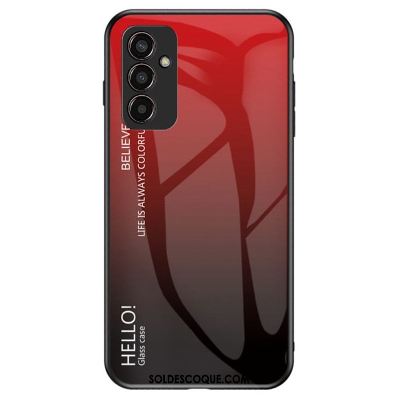 Coque Samsung Galaxy M13 Verre Trempé Hello