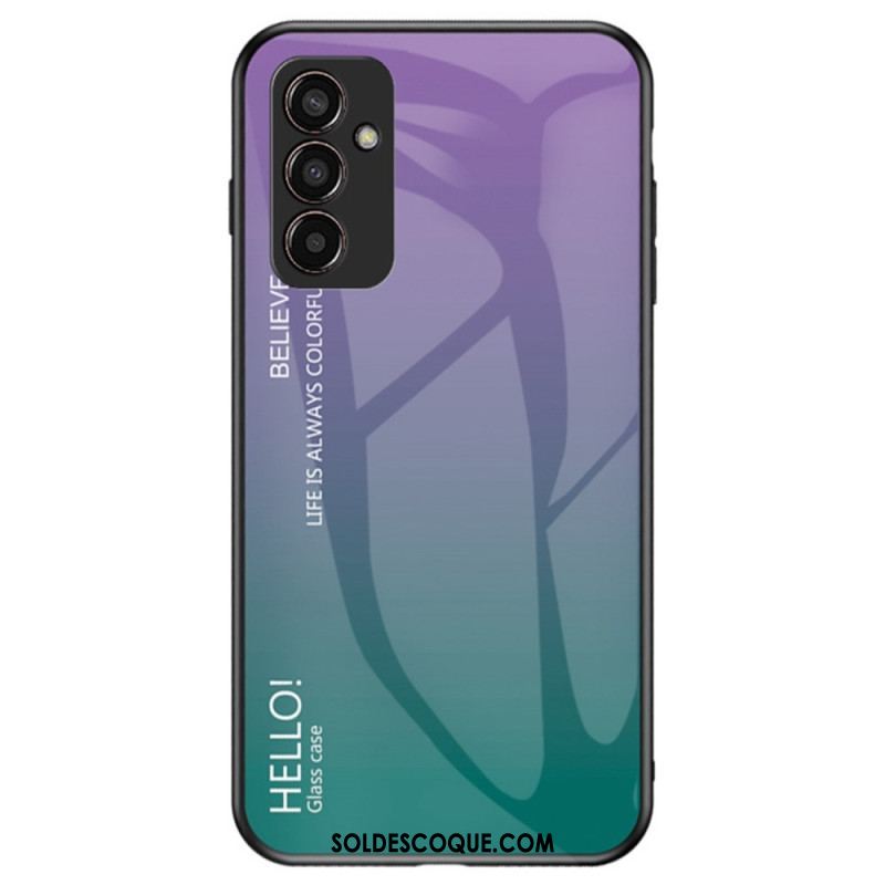 Coque Samsung Galaxy M13 Verre Trempé Hello