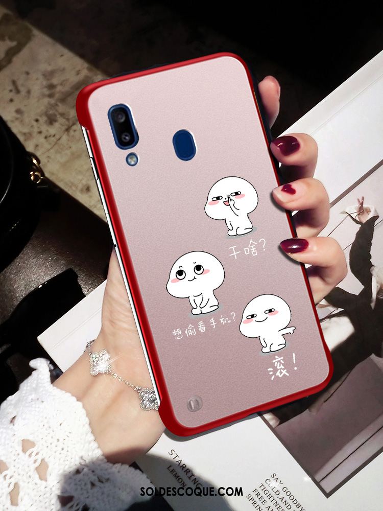 Coque Samsung Galaxy M20 Border Téléphone Portable Dessin Animé Très Mince Étoile Soldes