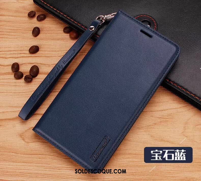 Coque Samsung Galaxy M20 Incassable Étui Cuir Véritable Étui En Cuir Téléphone Portable En Ligne