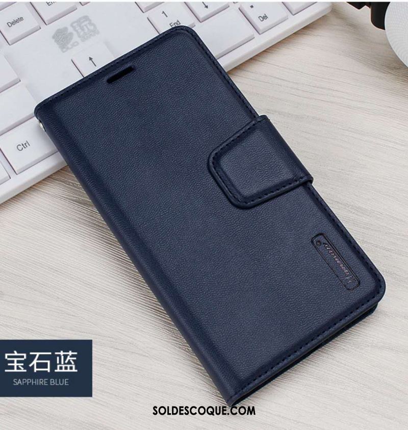 Coque Samsung Galaxy M20 Incassable Étui Cuir Véritable Étui En Cuir Téléphone Portable En Ligne