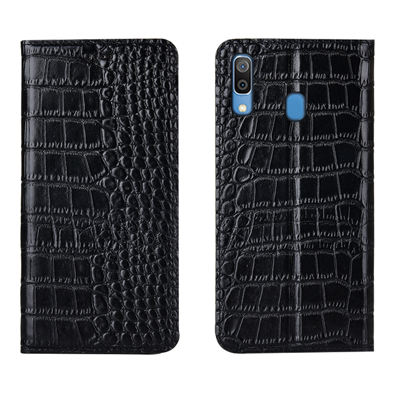 Coque Samsung Galaxy M20 Modèle Fleurie Étui En Cuir Protection Téléphone Portable Étoile Pas Cher