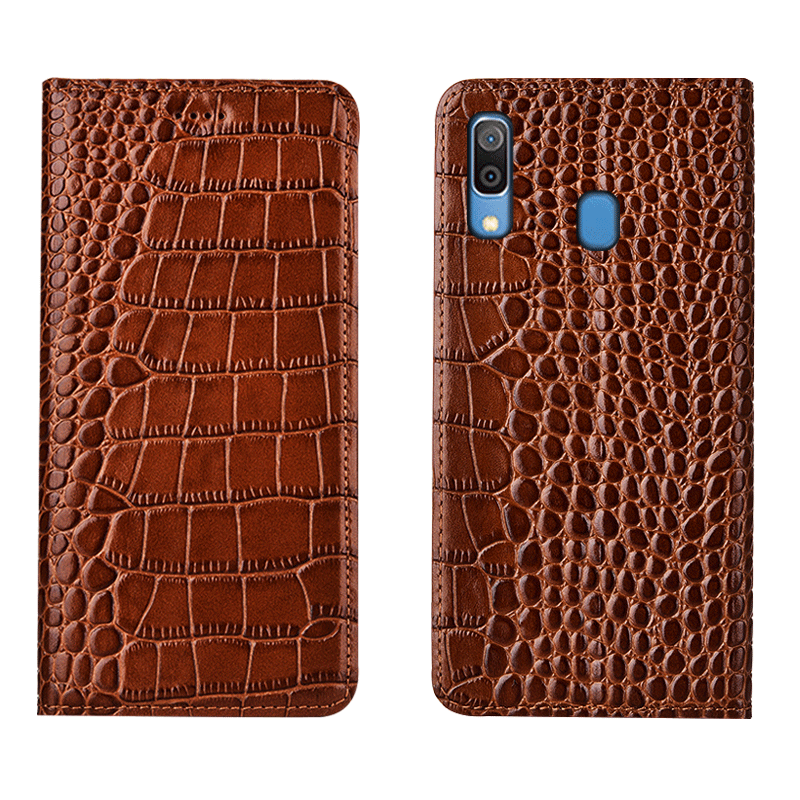 Coque Samsung Galaxy M20 Modèle Fleurie Étui En Cuir Protection Téléphone Portable Étoile Pas Cher