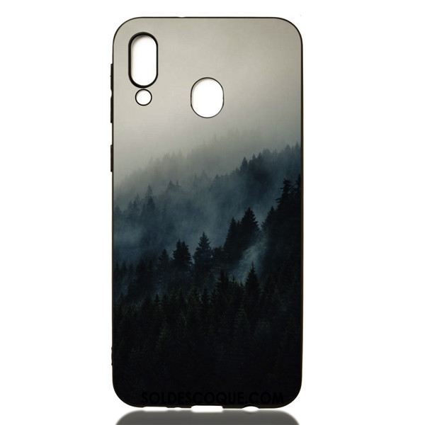 Coque Samsung Galaxy M20 Personnalité Fluide Doux Téléphone Portable Étoile Étui En Ligne