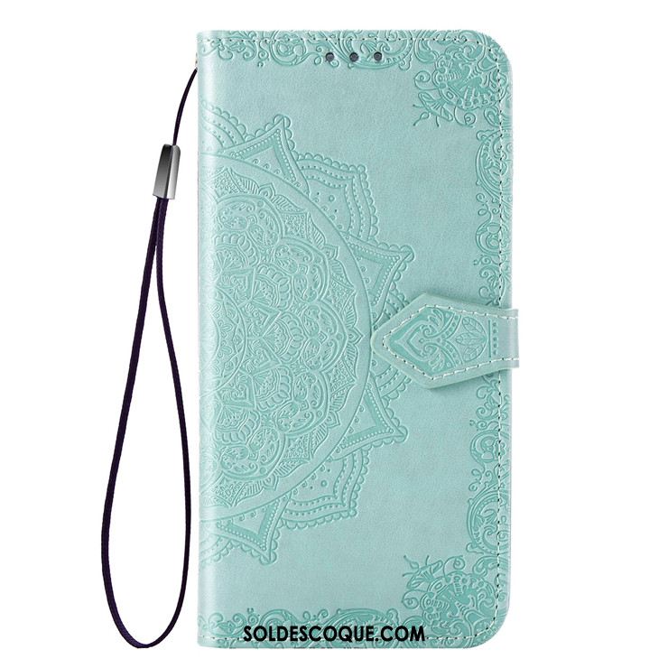 Coque Samsung Galaxy M20 Téléphone Portable Étoile Étui Vert Étui En Cuir Soldes