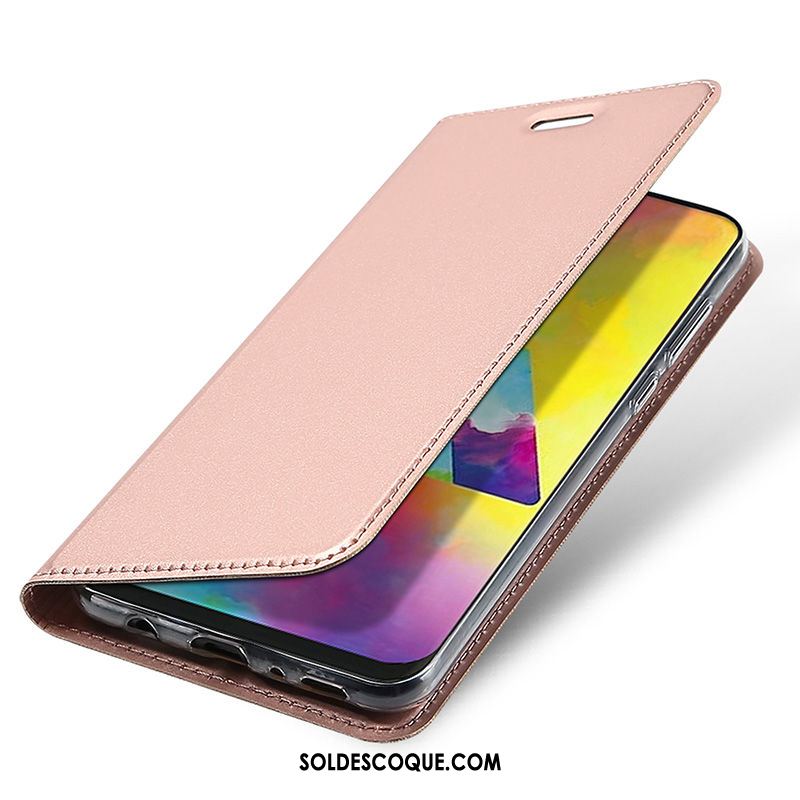 Coque Samsung Galaxy M20 Étoile Membrane Or Rose Tempérer Étui En Ligne