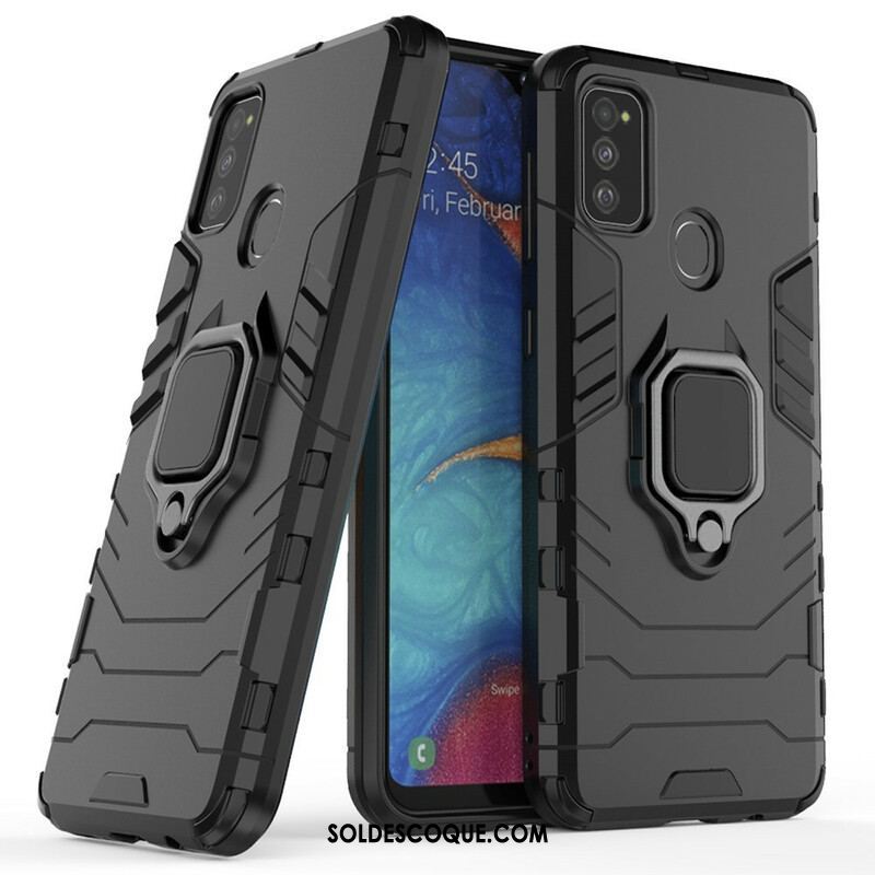 Coque Samsung Galaxy M21 Ring Résistante