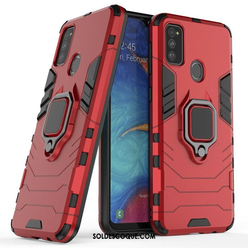 Coque Samsung Galaxy M21 Ring Résistante