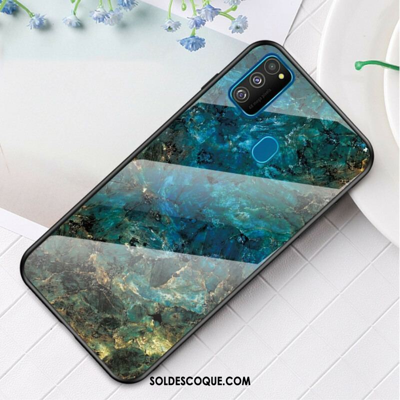 Coque Samsung Galaxy M21 Verre Trempé Premium Color