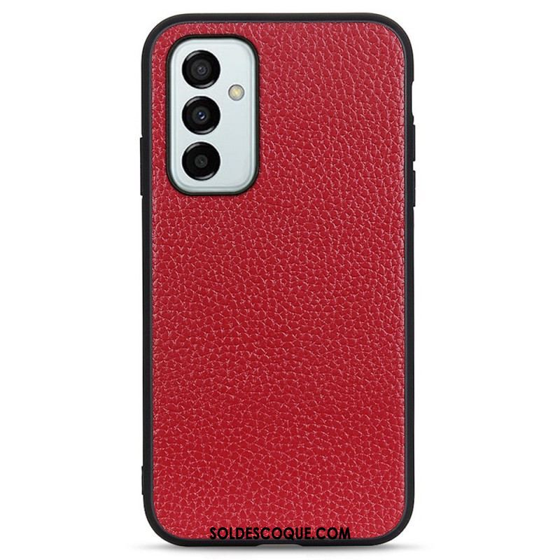 Coque Samsung Galaxy M23 5G Cuir Litchi Véritable